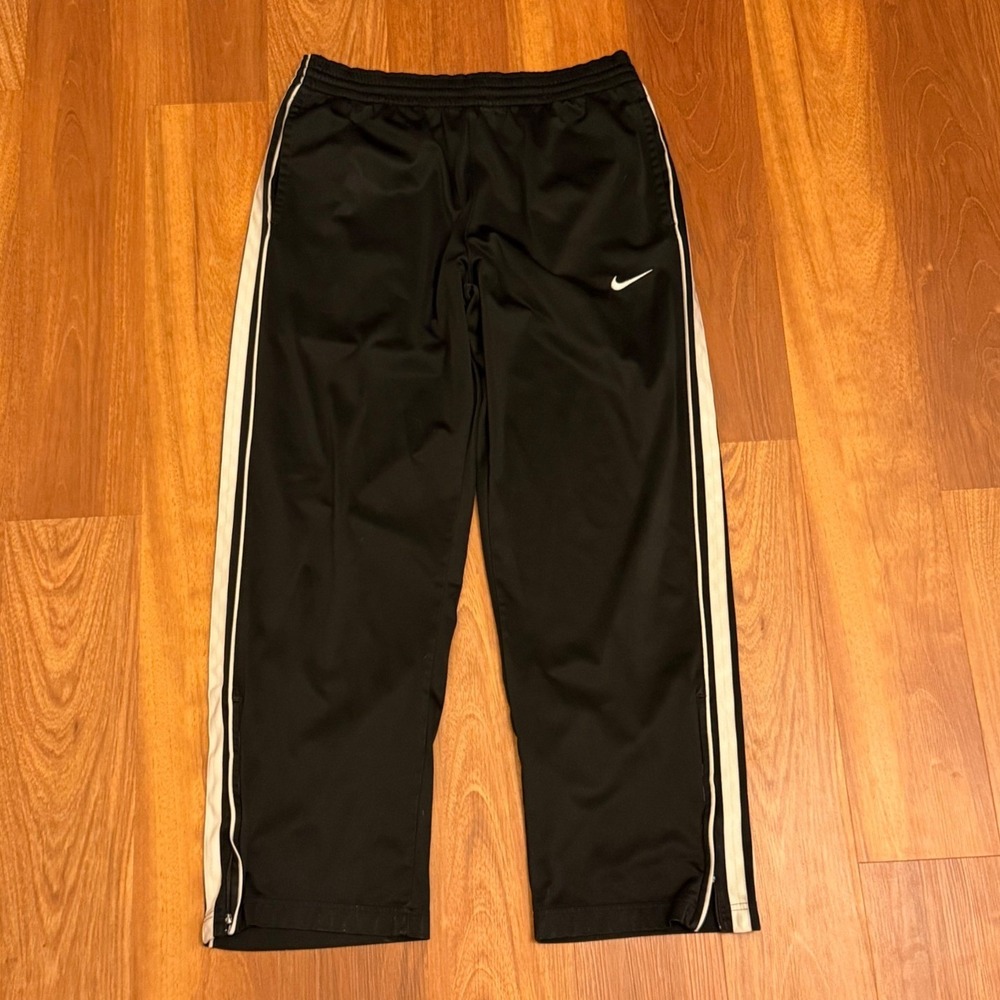 2000s Y2K Nike Basketball Black Sweatpants Men's Size Medium